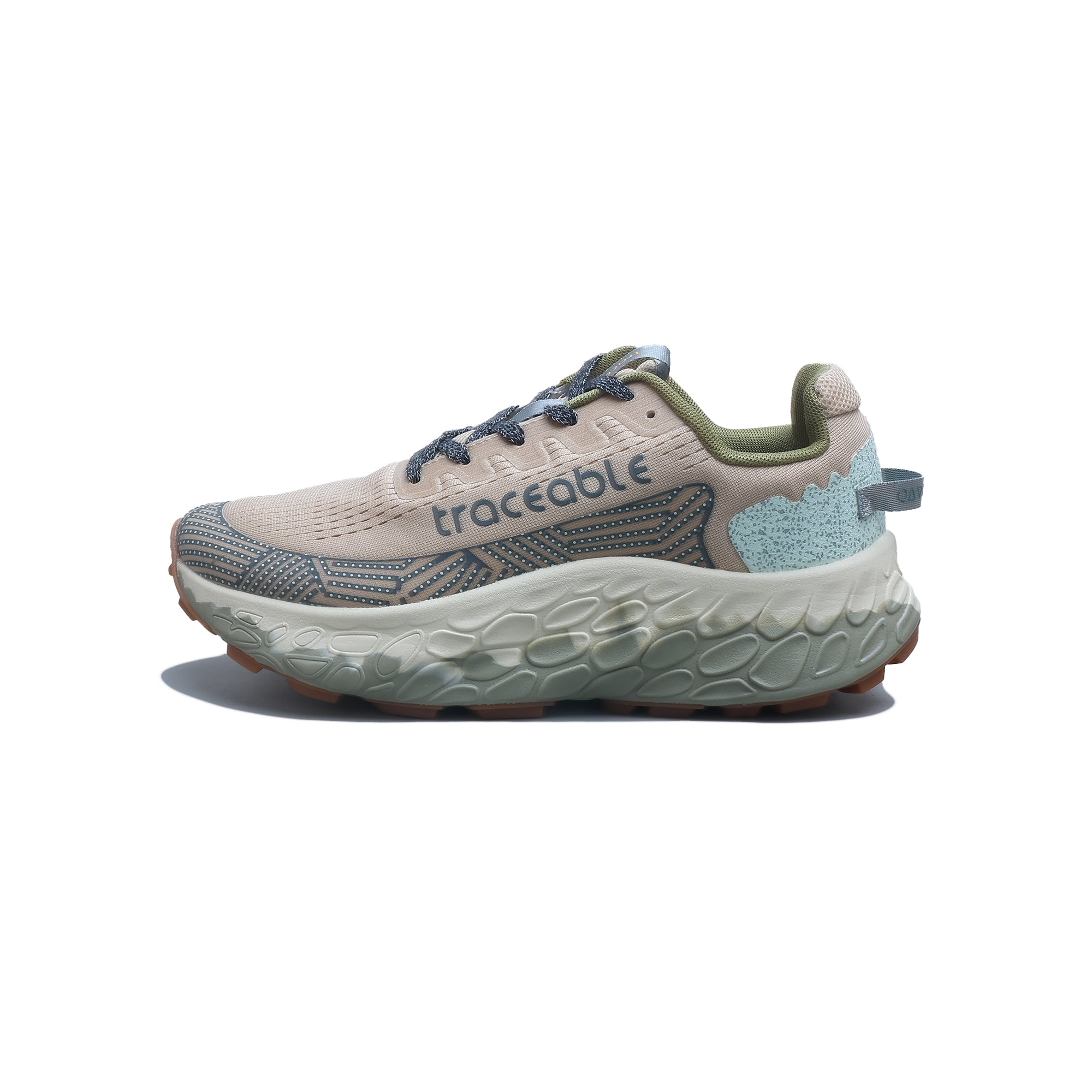 Traceable Dune Runner Khaki – Pair Shot