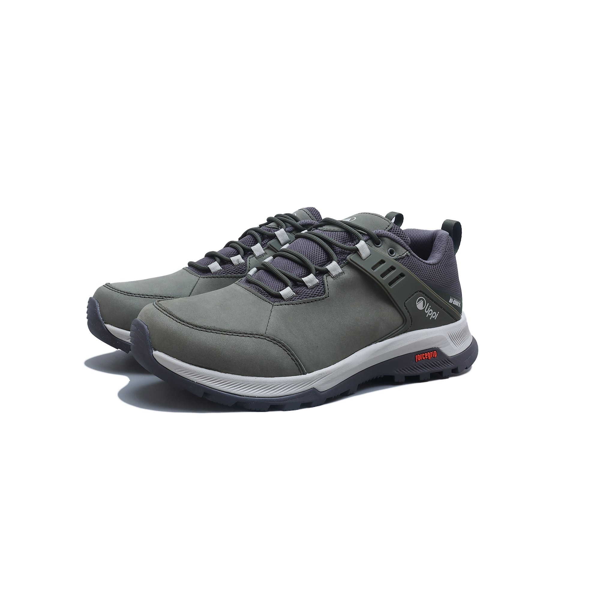 Lippi Forcegrip Trail Low Caramel – Heel View